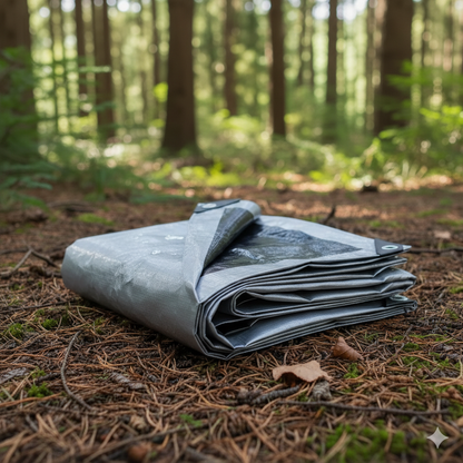 Takaróponyva 260g/m² vízálló UV álló fagyálló extra vastag szürke