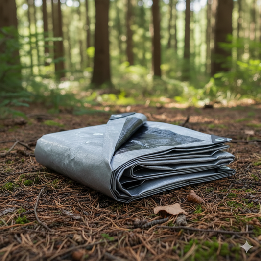 Takaróponyva 260g/m² vízálló UV álló fagyálló extra vastag szürke